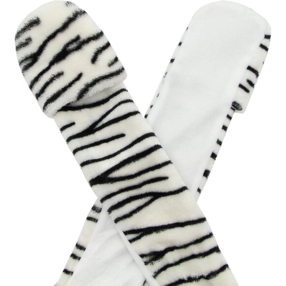 Kids White Tiger Animal Hat e Fits All Adults /Soft Warm Beanie Hat Imported - Picture 2 of 3